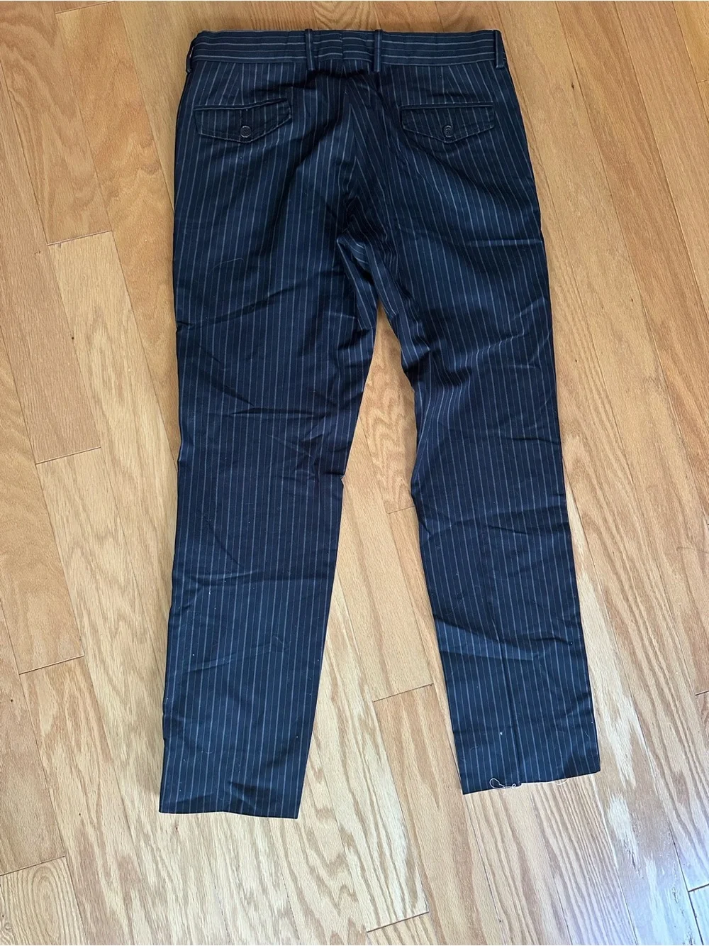 Vintage Gucci Tom Ford Era Pinstripe Trousers Men’s 48R / US 38R Made in Italy
